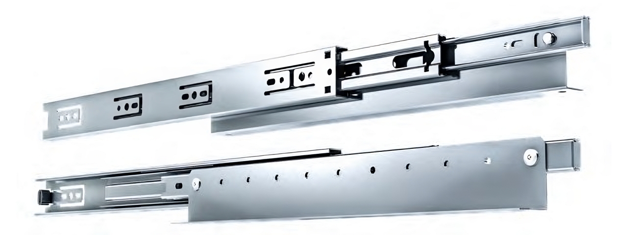 48 - 900 Mm COPPIA DI GUIDE A SFERA PER CASSETTO, CHIUSURA - Foto 13